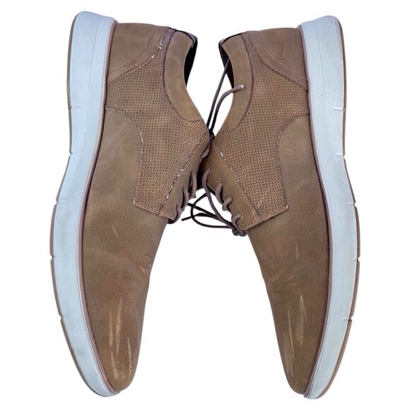 Nordstrom Rack Mens Braxton Ortholite Lace-Up Comfort Sneakers Tan Size 12M - Picture 6 of 11